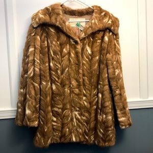 Mink jacket Cstm  31”L VG cond owner 5’2” M/L